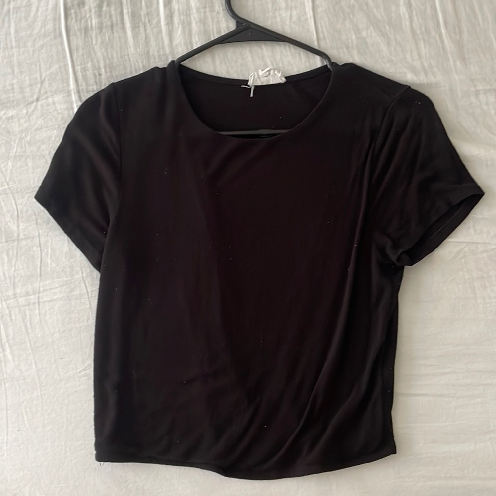 black shirt